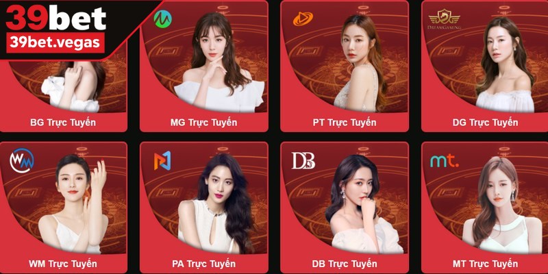 Các game hot nổi bật không thể bỏ qua tại Casino 39BET