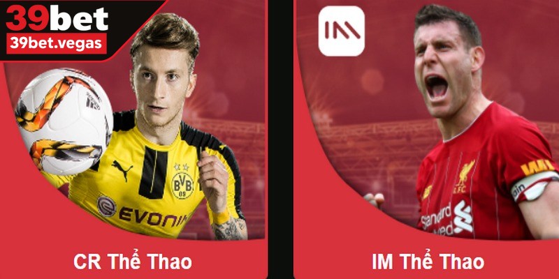 Danh mục sảnh cược thể thao hấp dẫn tại thể thao 39BET